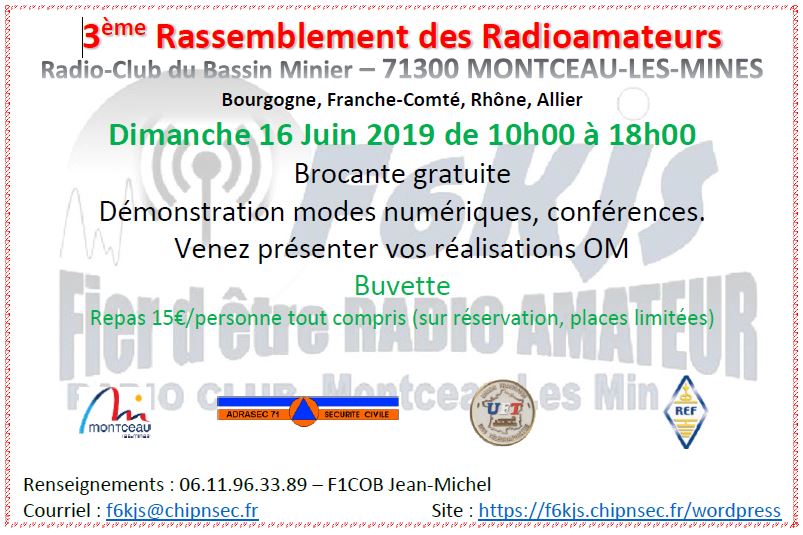 3ème Rassemblement de Radioamateurs de Bourgogne Franche-Comté