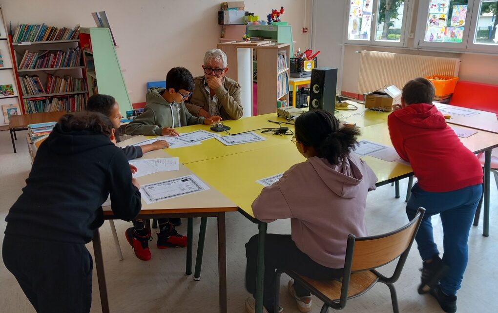 Animation à l’École Joséphine Baker de Montceau les Mines