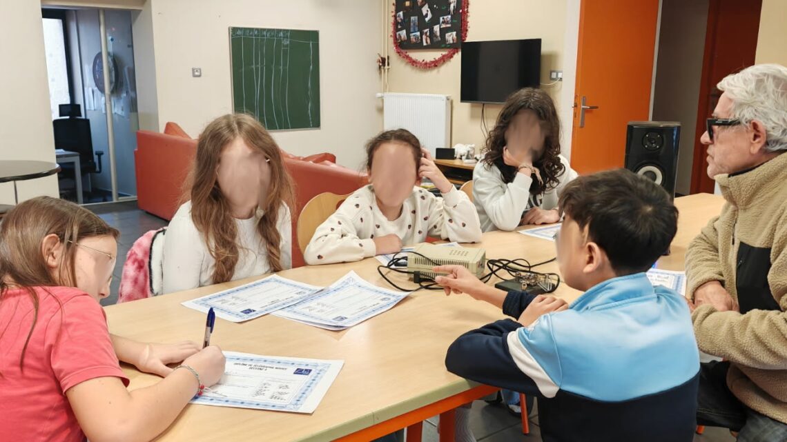 Initiation télégraphie a Blanzy