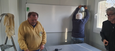 Avancement des travaux …