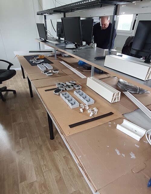 Avancement travaux : électricité