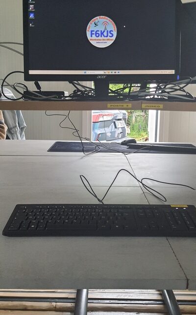 Informatique salle radio